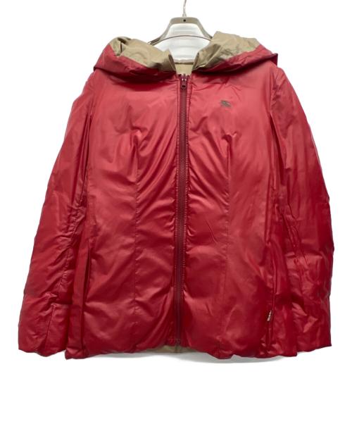 BURBERRY BLUE LABEL（バーバリー ブルー レーベル）BURBERRY BLUE LABEL (バーバリー ブルー レーベル) リバーシブルダウンジャケット ブラウン サイズ:38の古着・服飾アイテム