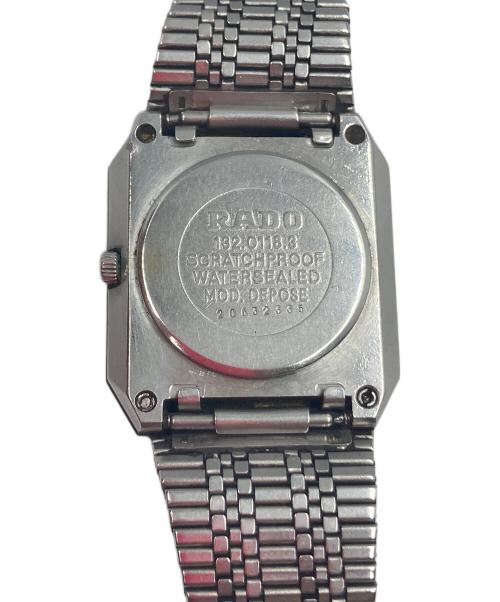 RADO（ラドー）RADO (ラドー) 腕時計 DIASTAR ブラックの古着・服飾アイテム