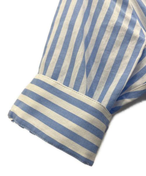 JENNE（ジェンヌ）JENNE (ジェンヌ) 半袖ワンピース ブルー×ホワイト サイズ:S 未使用品の古着・服飾アイテム