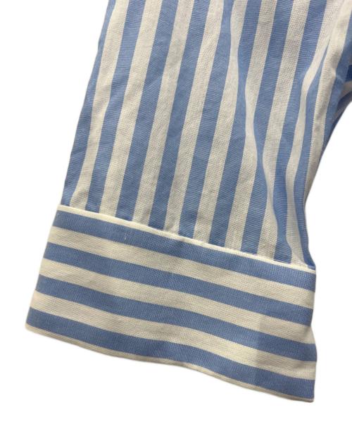 JENNE（ジェンヌ）JENNE (ジェンヌ) 半袖ワンピース ブルー×ホワイト サイズ:S 未使用品の古着・服飾アイテム