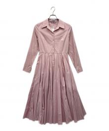 JENNE（ジェンヌ）の古着「長袖ワンピース」｜ピンク