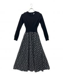 JENNE（ジェンヌ）の古着「長袖ワンピース」｜ブラック