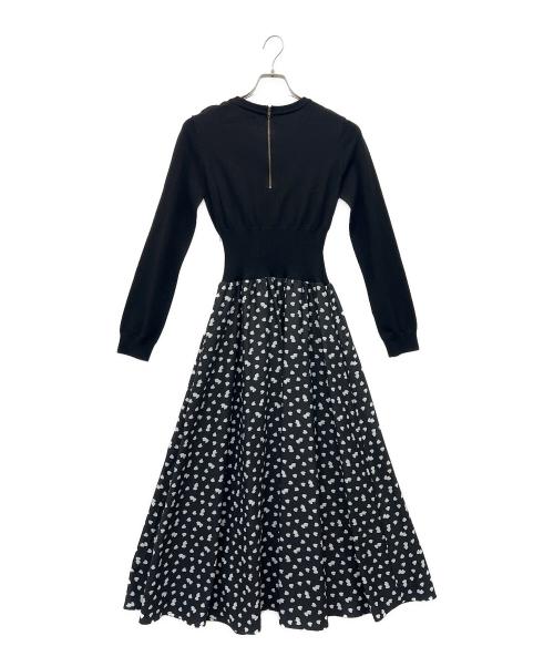 JENNE（ジェンヌ）JENNE (ジェンヌ) 長袖ワンピース ブラック サイズ:Mの古着・服飾アイテム