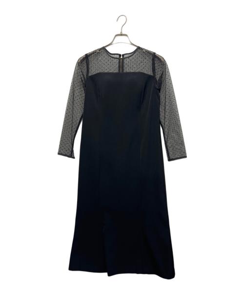 JENNE（ジェンヌ）JENNE (ジェンヌ) 長袖ワンピース ブラック サイズ:S 未使用品の古着・服飾アイテム