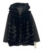 JENNEジェンヌ）の古着「コート」｜ブラック