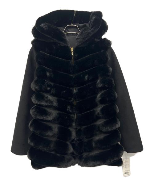 JENNE（ジェンヌ）JENNE (ジェンヌ) コート ブラック サイズ:L 未使用品の古着・服飾アイテム