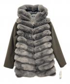 JENNEジェンヌ）の古着「コート」｜グレー