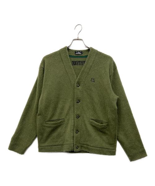 Hysteric Glamour（ヒステリックグラマー）Hysteric Glamour (ヒステリックグラマー) 厚手カーディガン グリーン サイズ:Mの古着・服飾アイテム