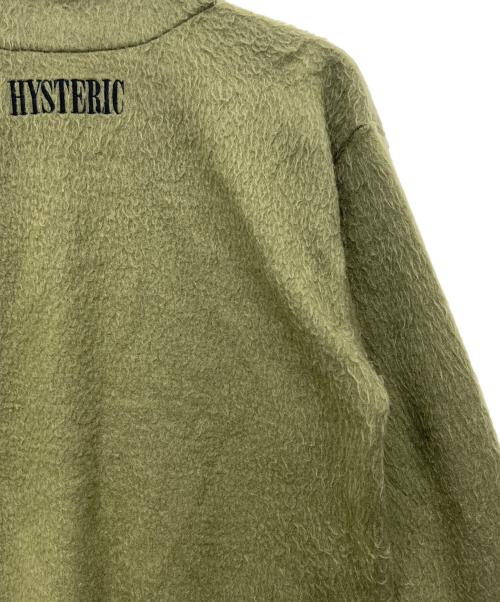 Hysteric Glamour（ヒステリックグラマー）Hysteric Glamour (ヒステリックグラマー) 厚手カーディガン グリーン サイズ:Mの古着・服飾アイテム