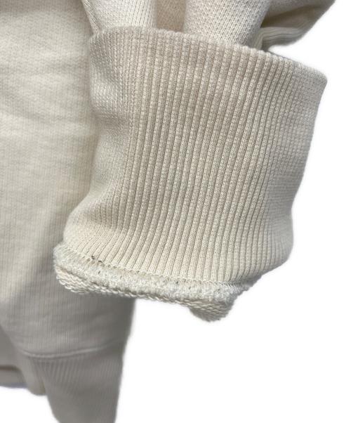 ami（アミ）ami (アミ) ロゴ刺繍スウェット アイボリー サイズ:Mの古着・服飾アイテム