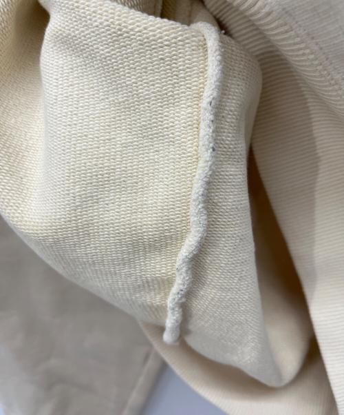 ami（アミ）ami (アミ) ロゴ刺繍スウェット アイボリー サイズ:Mの古着・服飾アイテム