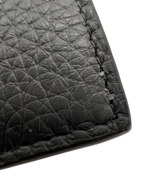 PRADA（プラダ）PRADA (プラダ) ヴィッテロダイノ 2つ折り財布 グレーの古着・服飾アイテム