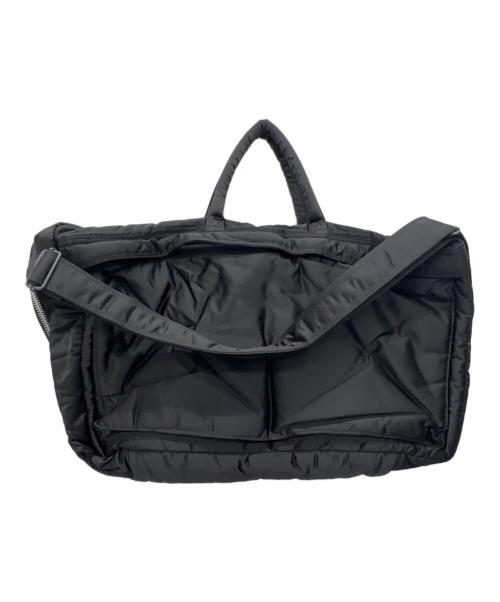 PORTER（ポーター）PORTER (ポーター) ボストンバッグ XL ブラック×オレンジの古着・服飾アイテム