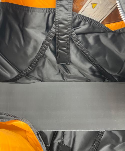 PORTER（ポーター）PORTER (ポーター) ボストンバッグ XL ブラック×オレンジの古着・服飾アイテム