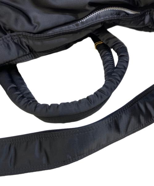 PORTER（ポーター）PORTER (ポーター) ボストンバッグ XL ブラック×オレンジの古着・服飾アイテム