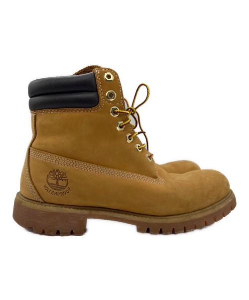 Timberland（ティンバーランド）Timberland (ティンバーランド) 6INCH DOUBLE COLLAR BOOT キャメル サイズ:EU41.5の古着・服飾アイテム