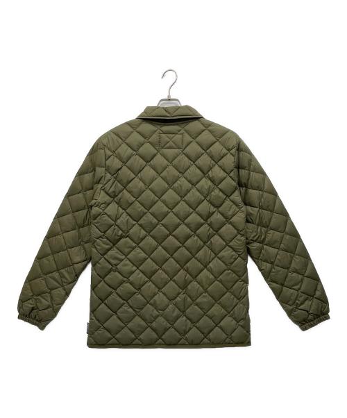 Traditional Weatherwear（トラディショナルウェザーウェア）Traditional Weatherwear (トラディショナルウェザーウェア) キルティングダウンジャケット カーキ サイズ:40の古着・服飾アイテム