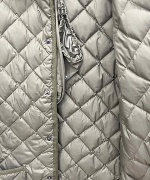 Traditional Weatherwear（トラディショナルウェザーウェア）Traditional Weatherwear (トラディショナルウェザーウェア) キルティングダウンジャケット カーキ サイズ:40の古着・服飾アイテム