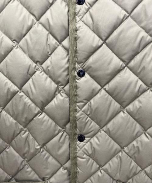 Traditional Weatherwear（トラディショナルウェザーウェア）Traditional Weatherwear (トラディショナルウェザーウェア) キルティングダウンジャケット カーキ サイズ:40の古着・服飾アイテム