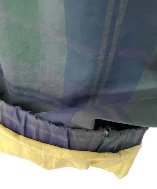 NAUTICA（ノーティカ）NAUTICA (ノーティカ) ジップブルゾン ネイビー×グリーン サイズ:XLの古着・服飾アイテム