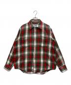 golden keyゴールデンキー）の古着「フランネルシャツ」｜レッド