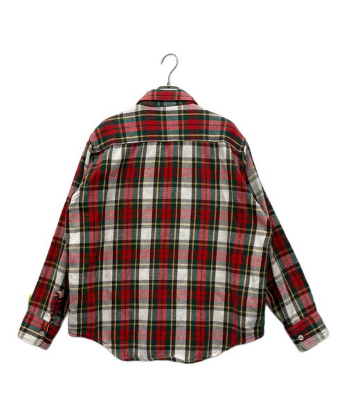 golden key（ゴールデンキー）golden key (ゴールデンキー) フランネルシャツ レッド サイズ:Lの古着・服飾アイテム