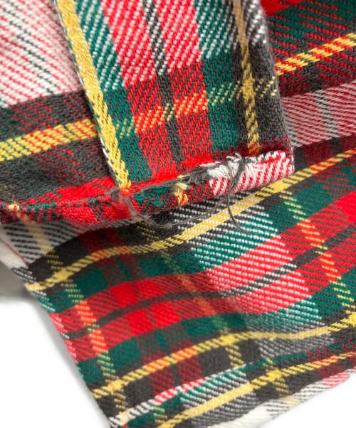 golden key（ゴールデンキー）golden key (ゴールデンキー) フランネルシャツ レッド サイズ:Lの古着・服飾アイテム