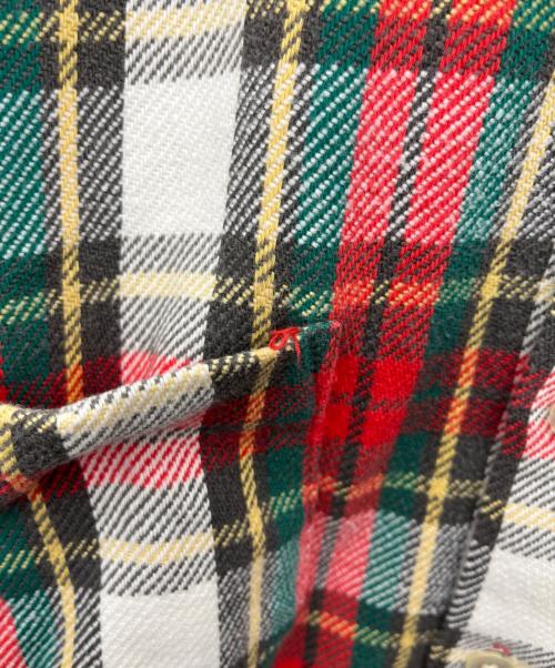 golden key（ゴールデンキー）golden key (ゴールデンキー) フランネルシャツ レッド サイズ:Lの古着・服飾アイテム