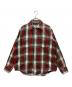 golden key（ゴールデンキー）の古着「フランネルシャツ」｜レッド
