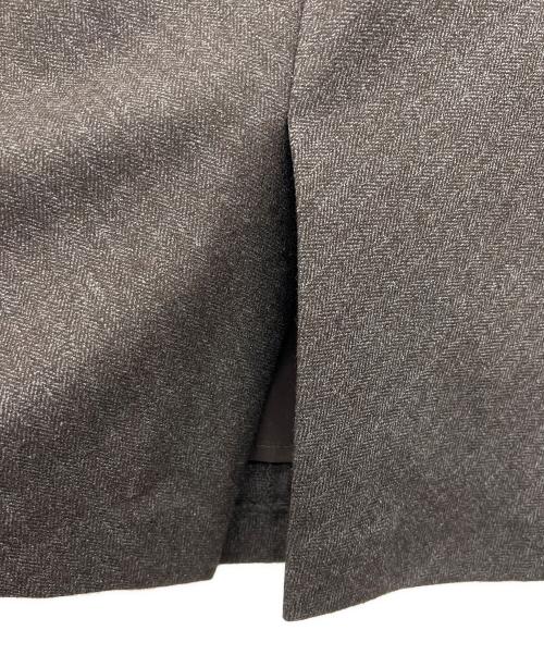 BURBERRY BLACK LABEL（バーバリーブラックレーベル）BURBERRY BLACK LABEL (バーバリーブラックレーベル) ウールスカート ブラウン サイズ:64の古着・服飾アイテム