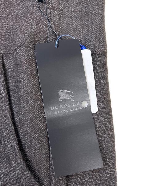 BURBERRY BLACK LABEL（バーバリーブラックレーベル）BURBERRY BLACK LABEL (バーバリーブラックレーベル) ウールスカート ブラウン サイズ:64の古着・服飾アイテム