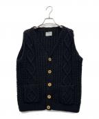 INVERALLANインバーアラン）の古着「ニットベスト」｜ブラック