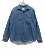 RHC&MASアールエイチシーアンドマス）の古着「シャツジャケット」｜ブルー