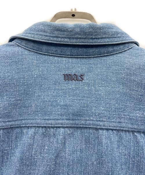 RHC&MAS（アールエイチシーアンドマス）RHC&MAS (アールエイチシーアンドマス) シャツジャケット ブルー サイズ:3の古着・服飾アイテム