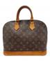 LOUIS VUITTON（ルイ ヴィトン）の古着「ハンドバッグ　アルマ　モノグラム」｜ブラウン