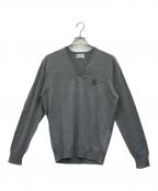 JOHNSTONS OF ELGINジョンストンズオブエルガン）の古着「薄手ニット」｜グレー