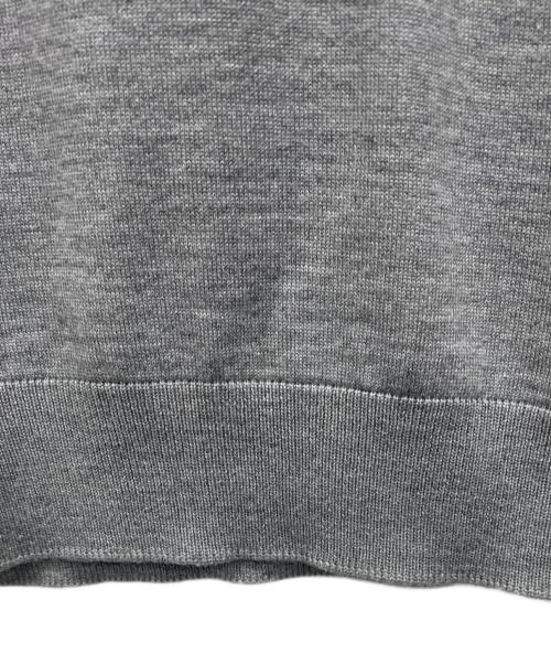 JOHNSTONS OF ELGIN（ジョンストンズオブエルガン）JOHNSTONS OF ELGIN (ジョンストンズオブエルガン) 薄手ニット グレー サイズ:42の古着・服飾アイテム