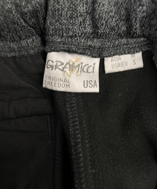 GRAMICCI（グラミチ）GRAMICCI (グラミチ) フリースナローリブパンツ グレー サイズ:Mの古着・服飾アイテム