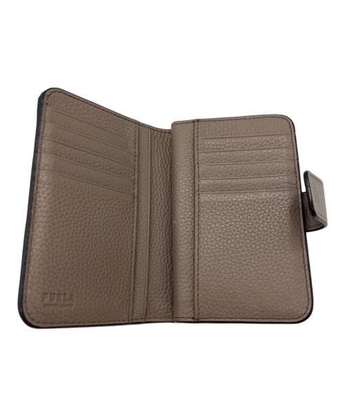 FURLA（フルラ）FURLA (フルラ) 2つ折り財布 ベージュの古着・服飾アイテム