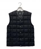 TAIONタイオン）の古着「ダウンベスト」｜ブラック