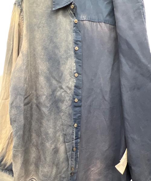 DIESEL（ディーゼル）DIESEL (ディーゼル) 長袖シャツ ブルー サイズ:44の古着・服飾アイテム