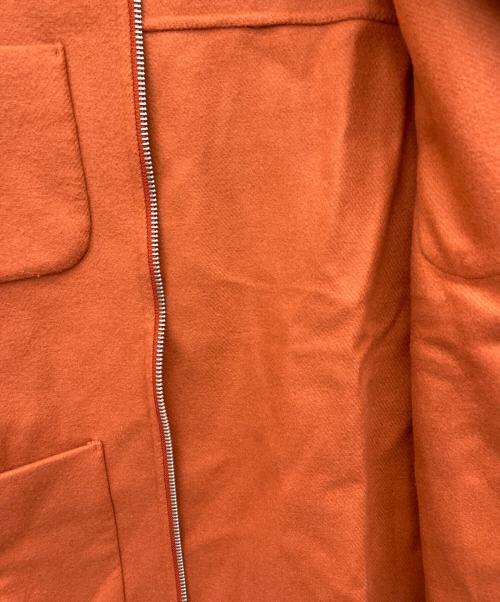 MAISON SPECIAL（メゾンスペシャル）MAISON SPECIAL (メゾンスペシャル) リバーメルトンプライムオーバーCPOブルゾン オレンジ サイズ:Mの古着・服飾アイテム