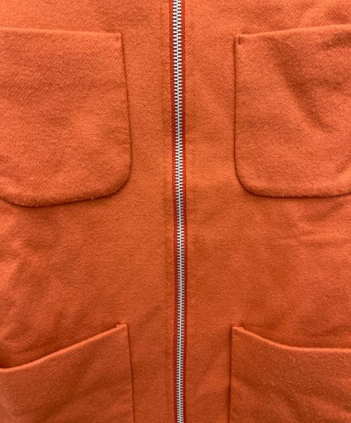 MAISON SPECIAL（メゾンスペシャル）MAISON SPECIAL (メゾンスペシャル) リバーメルトンプライムオーバーCPOブルゾン オレンジ サイズ:Mの古着・服飾アイテム