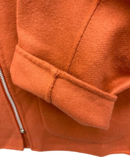 MAISON SPECIAL（メゾンスペシャル）MAISON SPECIAL (メゾンスペシャル) リバーメルトンプライムオーバーCPOブルゾン オレンジ サイズ:Mの古着・服飾アイテム