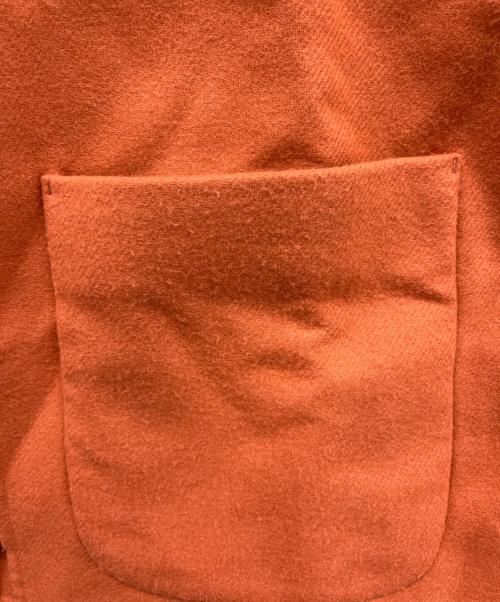 MAISON SPECIAL（メゾンスペシャル）MAISON SPECIAL (メゾンスペシャル) リバーメルトンプライムオーバーCPOブルゾン オレンジ サイズ:Mの古着・服飾アイテム