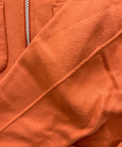 MAISON SPECIAL（メゾンスペシャル）MAISON SPECIAL (メゾンスペシャル) リバーメルトンプライムオーバーCPOブルゾン オレンジ サイズ:Mの古着・服飾アイテム