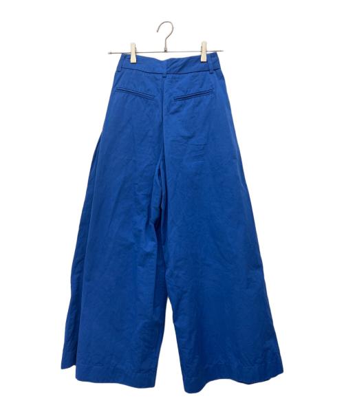 ALORS（アロー）ALORS (アロー) ワイドパンツ Valentina ブルーの古着・服飾アイテム