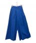 ALORS（アロー）の古着「ワイドパンツ Valentina」｜ブルー