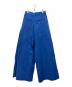 ALORS (アロー) ワイドパンツ Valentina ブルー：8000円