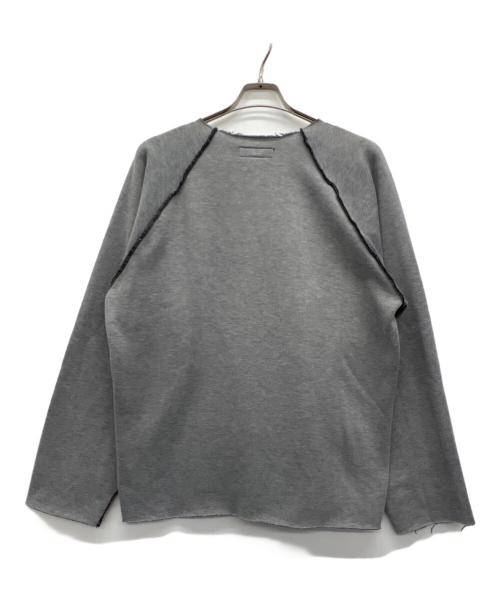 MONITALY（モニタリー）MONITALY (モニタリー) ラグランスリーブスウェット グレー サイズ:Lの古着・服飾アイテム